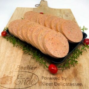 Kipburger schijf naturel